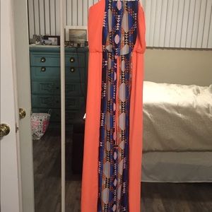 Strapless Long Sundress